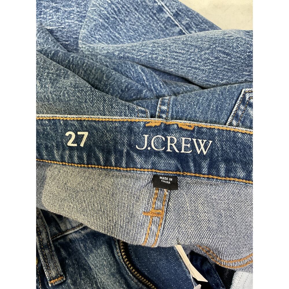 J. Crew Slim Wide-Leg Denim Jeans - Picture 4 of 5